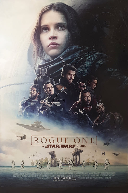 Star wars Rogue One Double Sided Movie poster