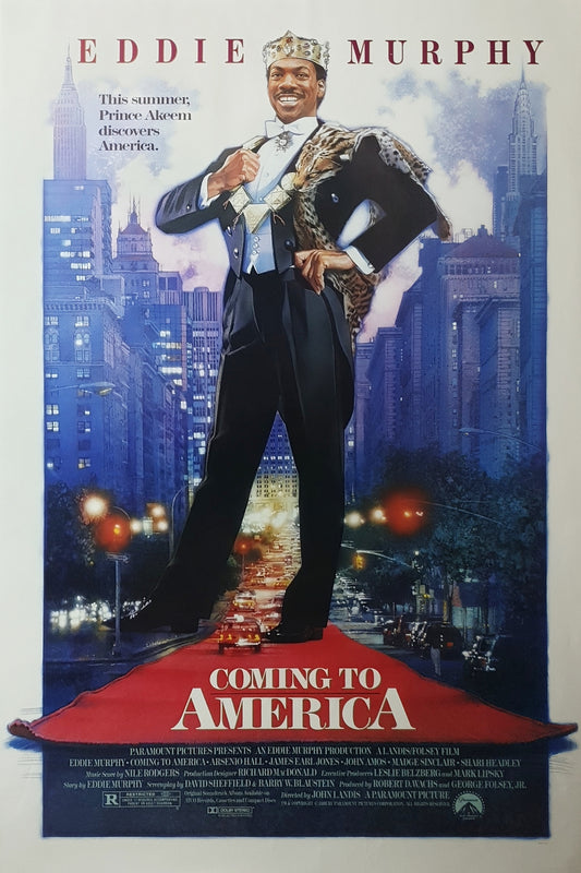 Coming To America 1988 Original Cinema Poster