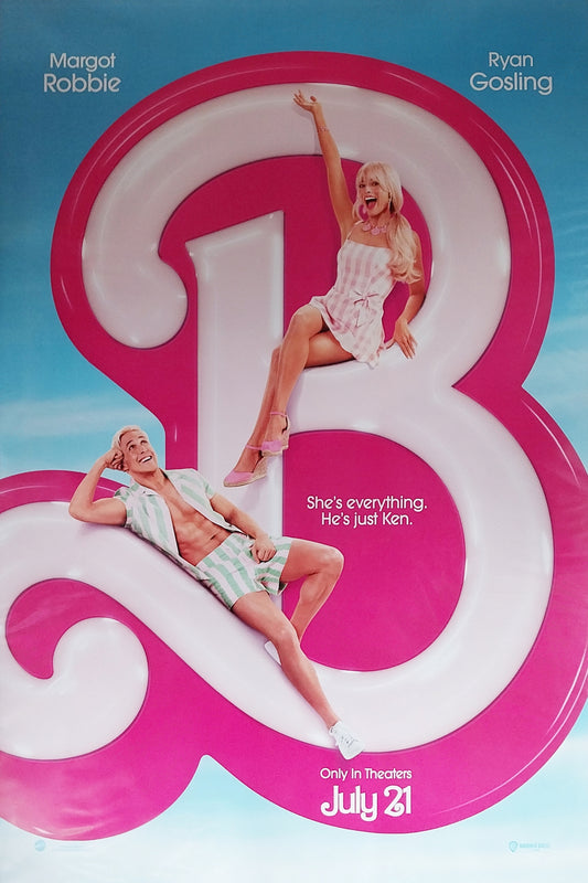 Barbie Original One Sheet double Sided Movie Poster 2023
