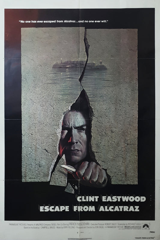 Escape from Alcatraz Original 1979 One Sheet Movie Poster
