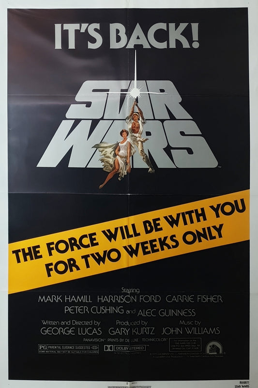Star Wars 1981 "It's Back" Original One Sheet (NSS)