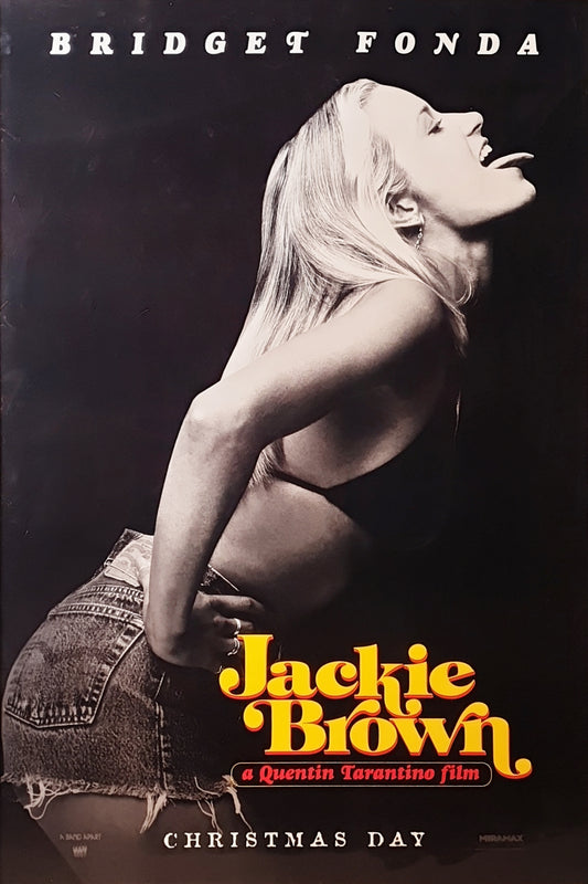 Jackie Brown original 1997 movie poster iconic Bridget Fonda
