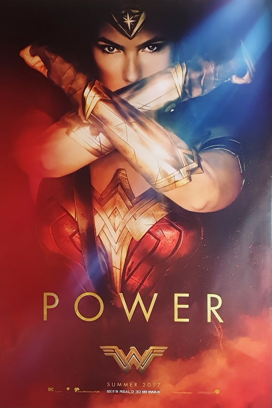 Wonder Woman 2017  Advance One Sheet Movie Poster  - Power