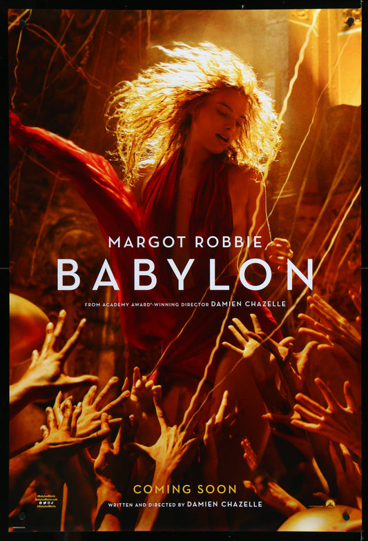 Babylon Advance One Sheet - Margot Robbie