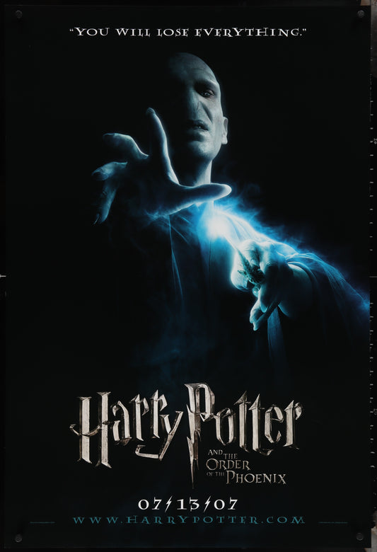 Harry Potter and the Order Of The Phoenix teaser Voldermort Movie Poster